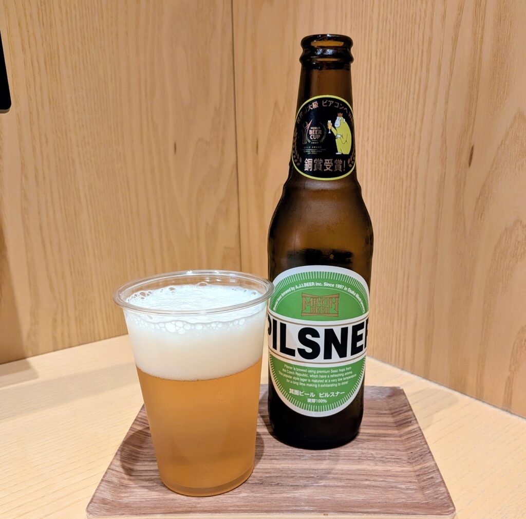 シェアラウンジ銀座蔦屋書店で楽しむ箕面ビール
