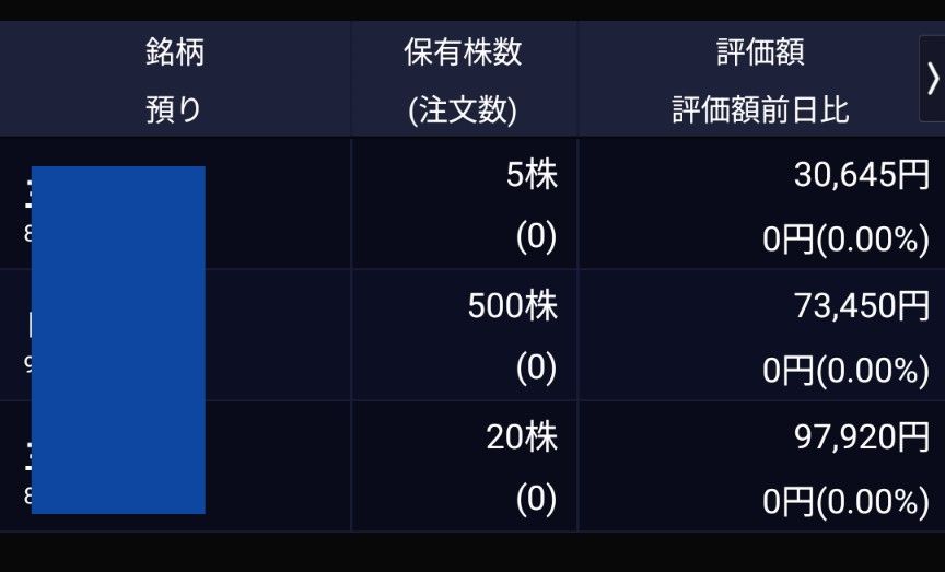 貯まったVポイントを原資に機械的買い付けを行った日本株のポートフォリオ